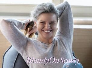 BlondyOnScooty