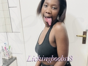 Lickingboobs18